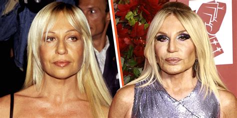 donatella versace looks like.